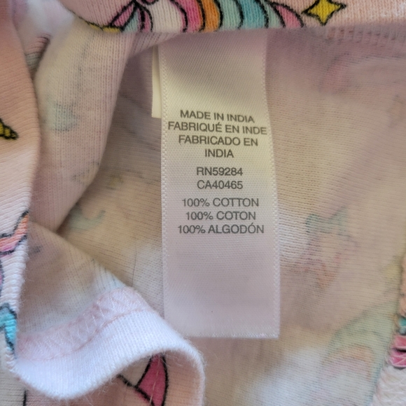 Bundles Baby Place Unicorn Pajama Set, Size: 18-24 Months - Picture 7 of 10